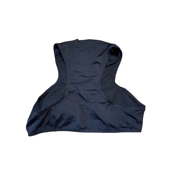 BILLABONG Halter top, zip up, Women's Bikini top, size Small, Black - Picture 2 of 6